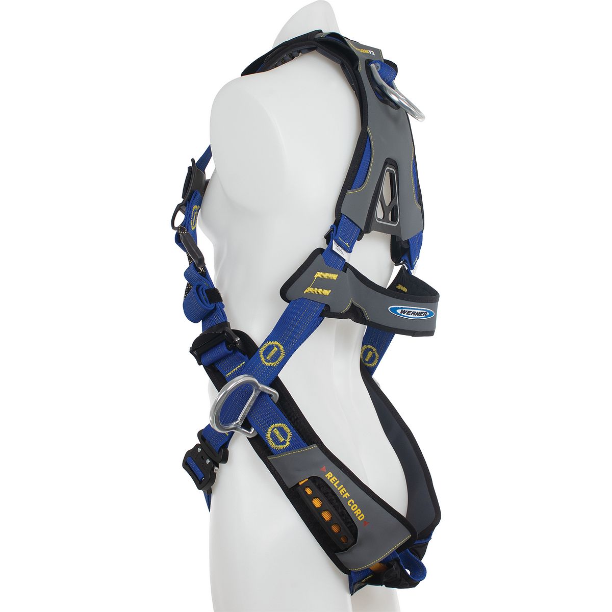 Werner Fall Protection Proform™ F3 H063004 ClimbingPositioning Harness Quick Connect Legs XL _Angle | Nation Wide Ladder