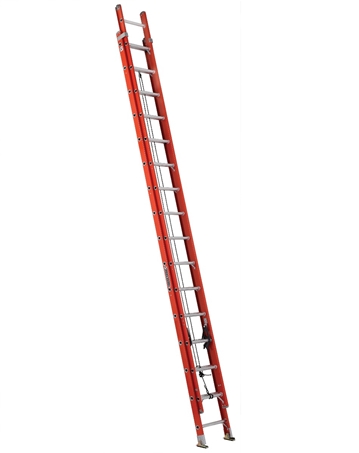fe3232_louisville_fiberglass_extension_ladder_maxlock | Nation Wide Ladder