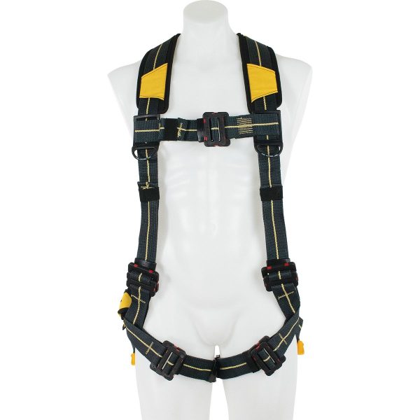 Arc Flash H914004 Harness Standard Back D-ring Dielectric Pass Thru Legs XL