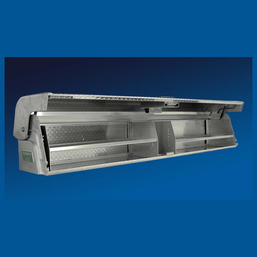 Nationwide-Ladder-Truck-Box-FA-with-shelves | Nation Wide Ladder