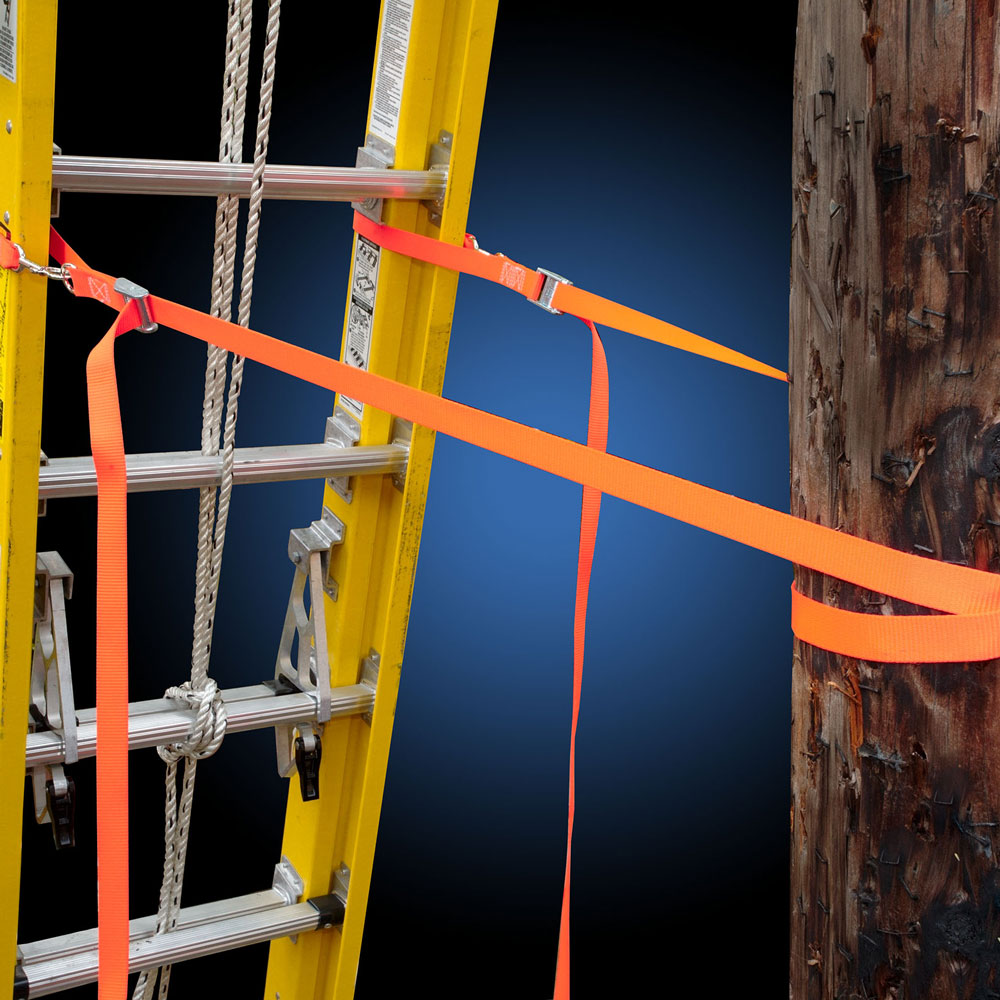 Nationwide-Ladder-LSS-150-OR-Bottom-Ladder-Safety-Strap-Orange | Nation Wide Ladder