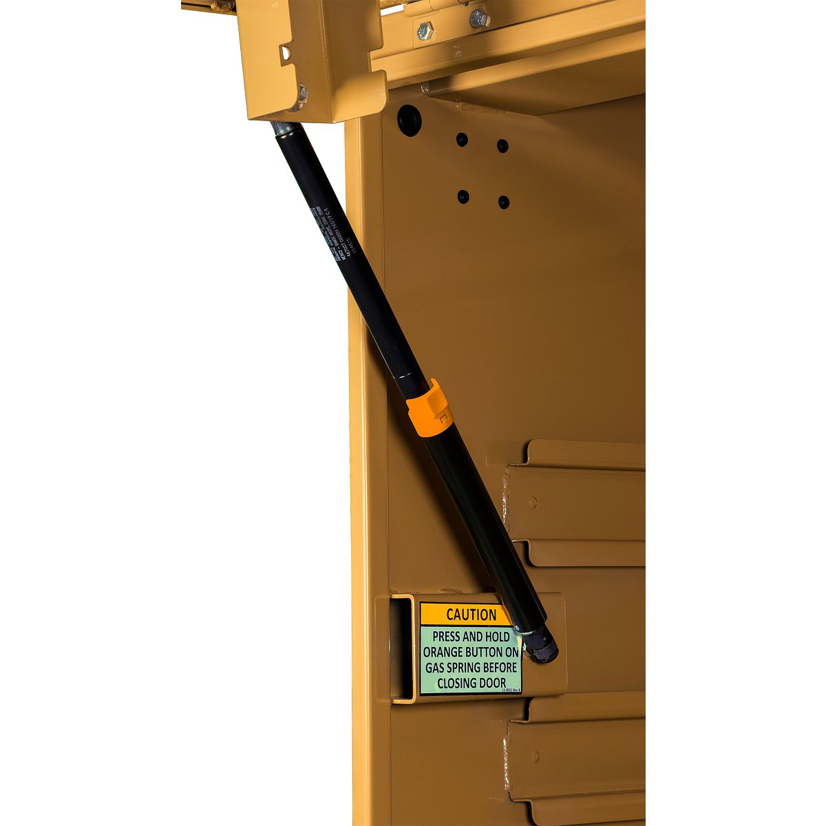 KNAACK-119-02_FI_GasSpringSafetyLatch | Nation Wide Ladder