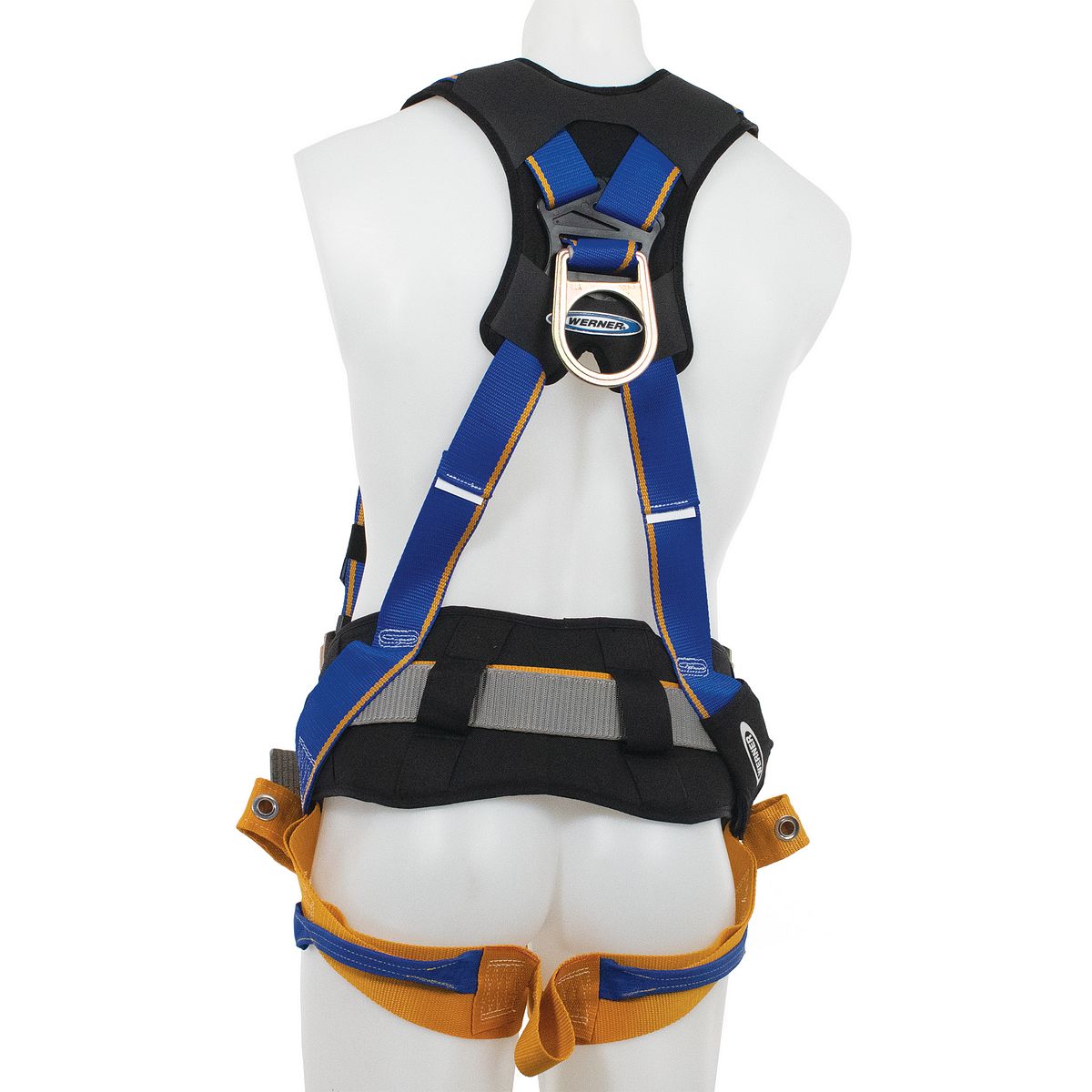 Blue Armor H132104 Construction Back And Hip D-rings Harness XL_Back | Nation Wide Ladder